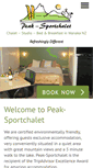 Mobile Screenshot of peak-sportchalet.co.nz